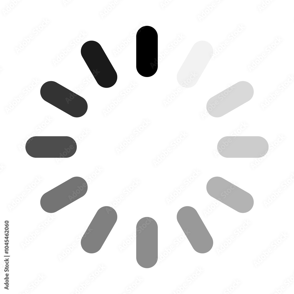 Loading icon, vector progress loading bar, loading illustration Loading icon, vector progress loading bar, loading illustration