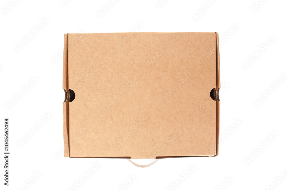 Shoe box close up isolated on white background Shoe box close up isolated on white background