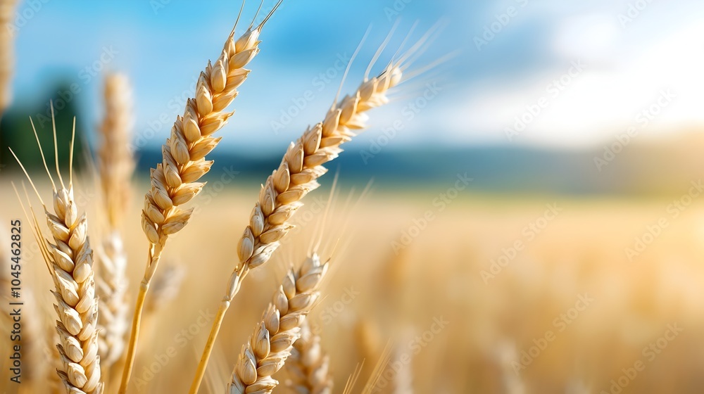 Serene golden wheat fields swaying gently in the soft evening light casting long shadows across the beautiful tranquil landscape Peaceful pastoral scenery with warm glowing sunset atmosphere Serene golden wheat fields swaying gently in the soft evening light casting long shadows across the beautiful tranquil landscape Peaceful pastoral scenery with warm glowing sunset atmosphere