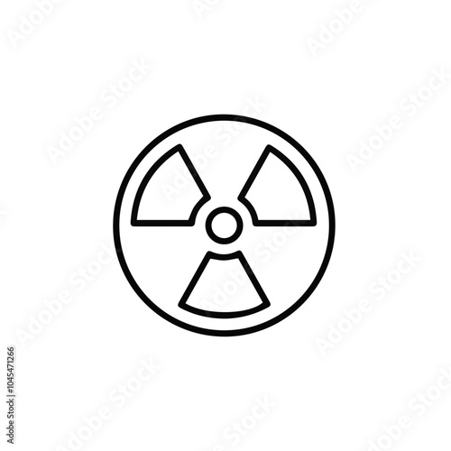 Warning signal icon symbol vector image Illustration