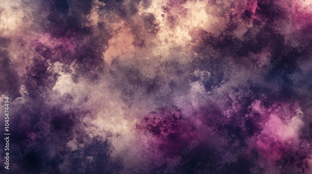Obraz premium Abstract Watercolor Background Purple Pink and Beige Texture