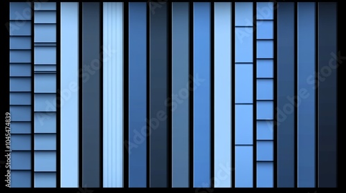 Wallpaper Mural Abstract Blue and Grey Geometric Pattern Background Torontodigital.ca