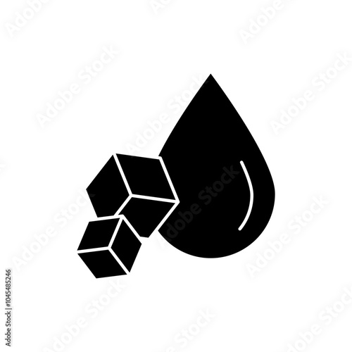 blood sugar concept line icon. Simple element illustration. blood sugar concept outline symbol design.