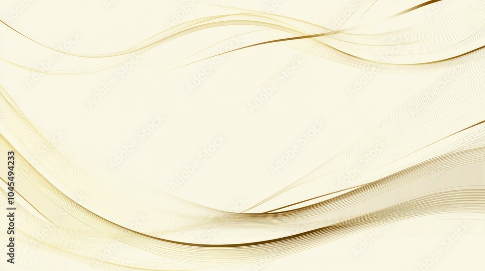 Ivory and gold lines on a clean, elegant certificate background for a formal event. Ivory and gold lines on a clean, elegant certificate background for a formal event.