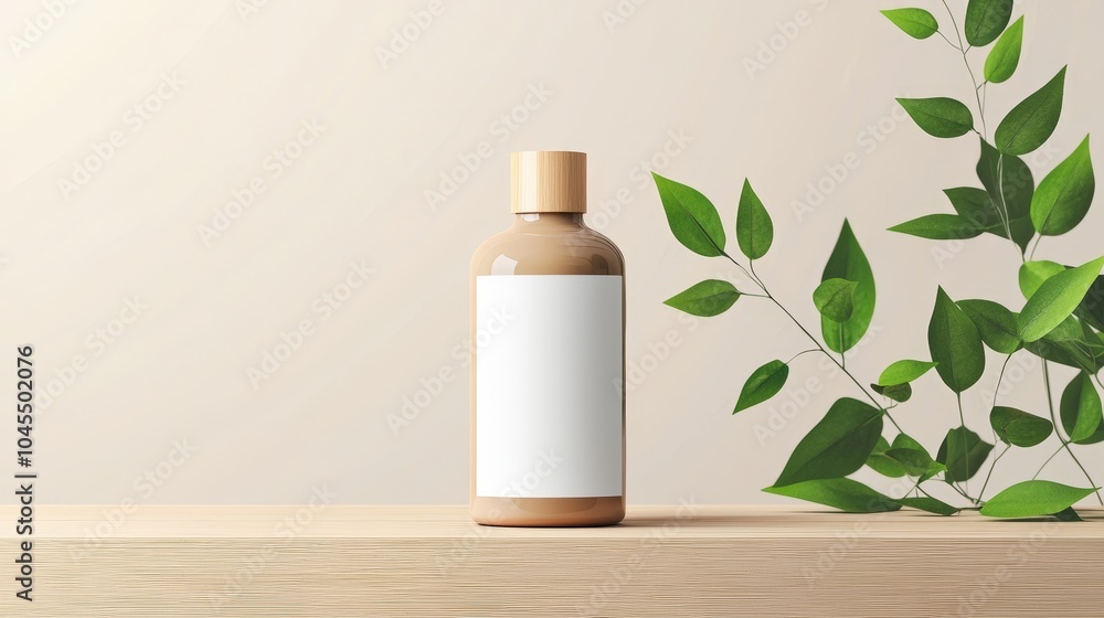 Cosmetic bottle, white isolate background Cosmetic bottle, white isolate background