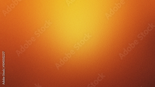 Bright orange gradient background with fine grainy texture