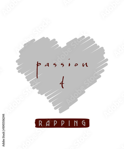 Wallpaper Mural Passion for Rapping Design Torontodigital.ca