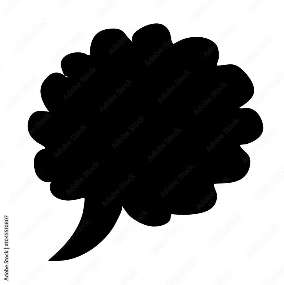 Vector blank empty speak bubble chatting or message box set Vector blank empty speak bubble chatting or message box set