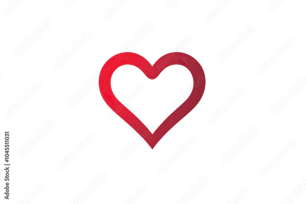 Minimalist red heart icon on transparent background symbolizing love, affection, and connection in a simple design. Ideal for web and print. Minimalist red heart icon on transparent background symbolizing love, affection, and connection in a simple design. Ideal for web and print.