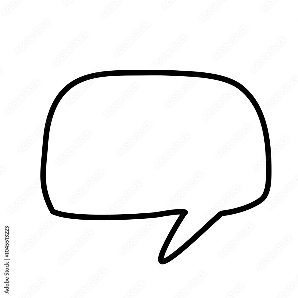 Vector blank empty speak bubble chatting or message box set Vector blank empty speak bubble chatting or message box set