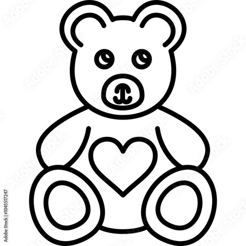 Teddy Bear Icon