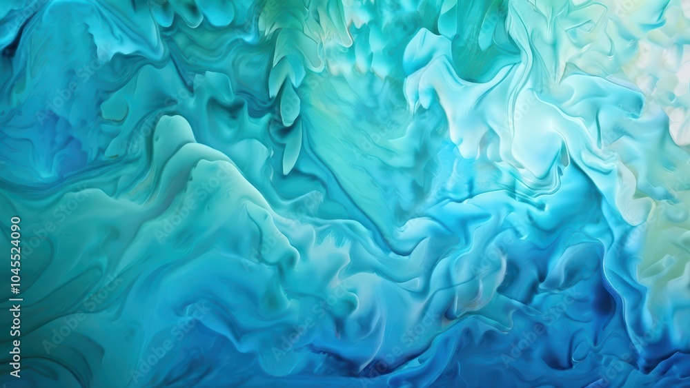 Abstract fluid art in shades of blue, creating a calming and serene visual effect. Abstract fluid art in shades of blue, creating a calming and serene visual effect.