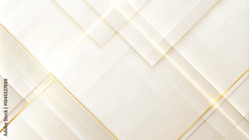 Luxury gold background for presentation design. Modern white background with golden lines and abstract arrows design. modern luxury futuristic technology background.