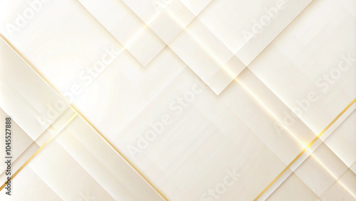 Obraz na płótnie Luxury gold background for presentation design. Modern white background with golden lines and abstract arrows design. modern luxury futuristic technology background. w salonie