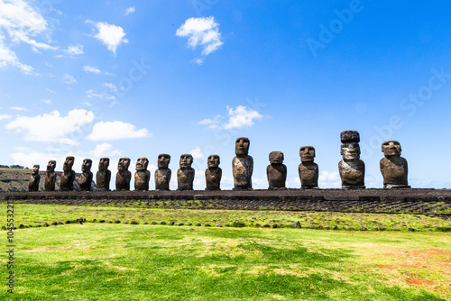 monument de los 15 moai 