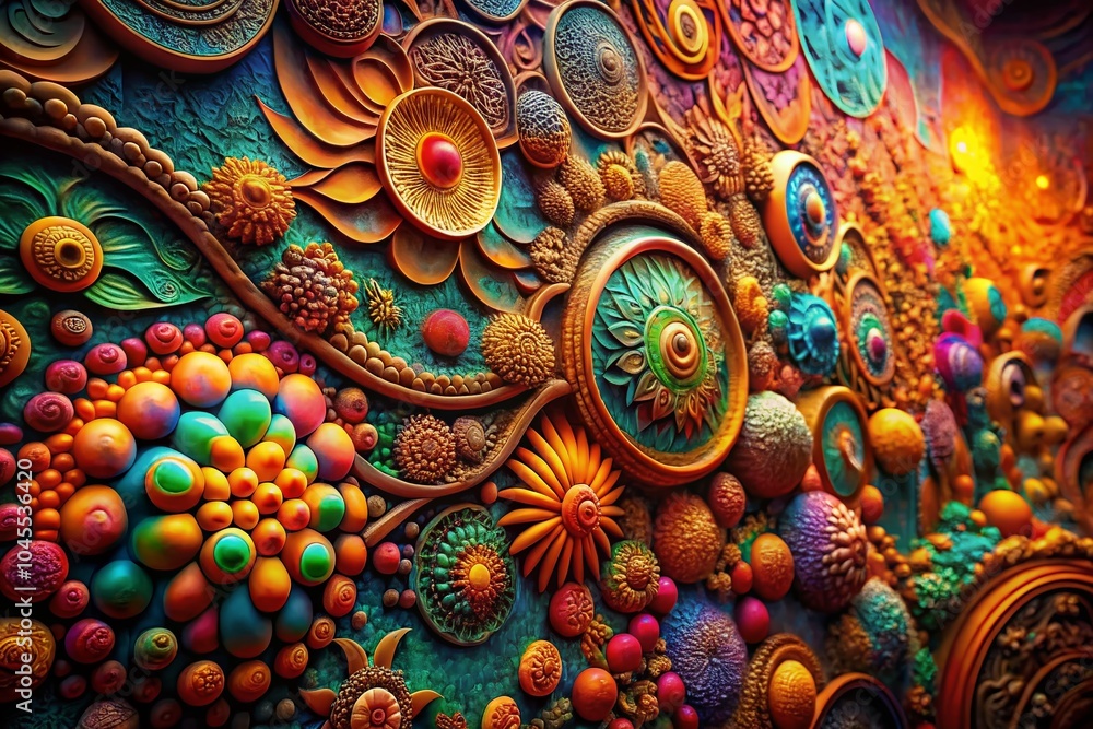 custom made wallpaper toronto digitalAbstract Colorful Textured Wall Art for Unique Home Decor and Creative Spaces