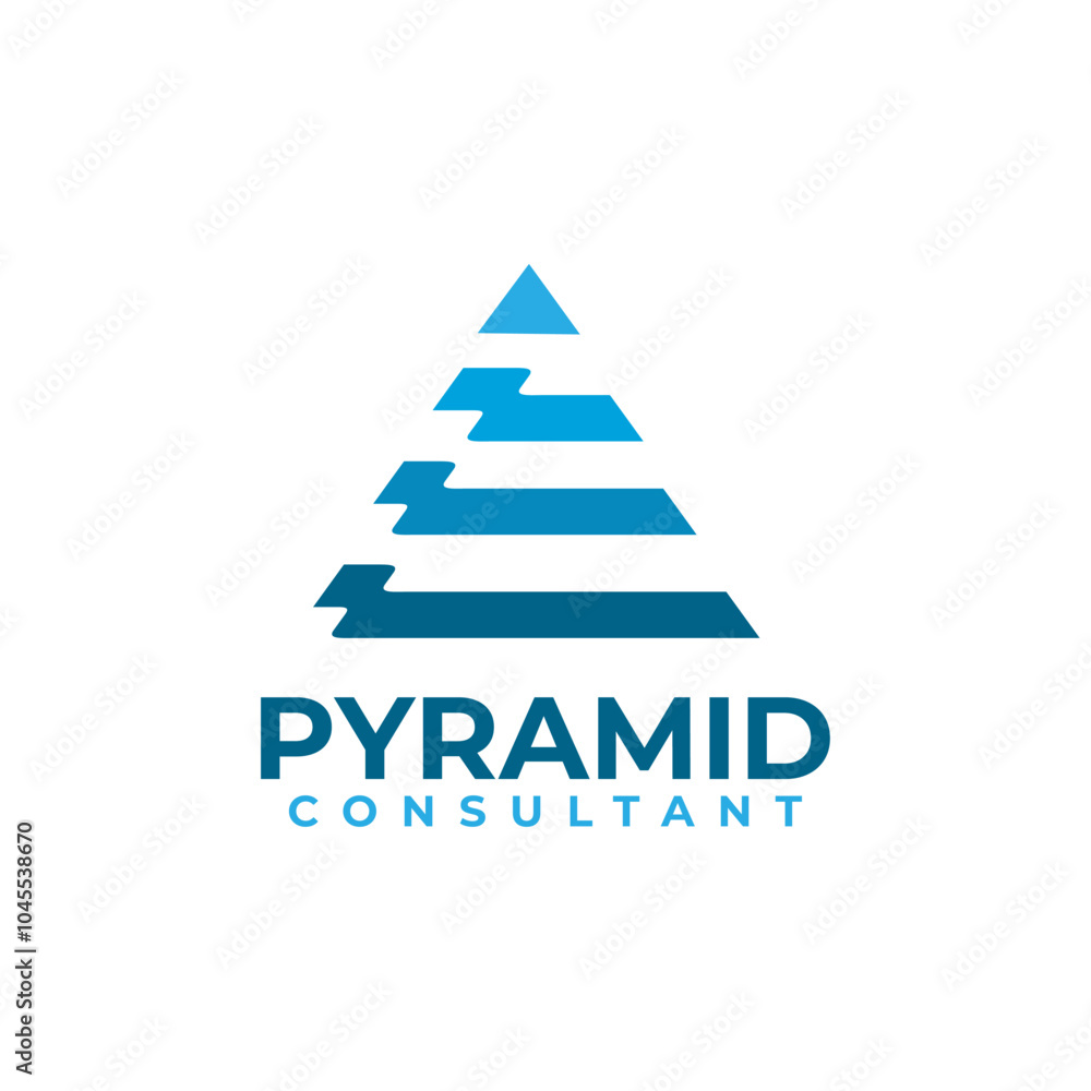 banner pyramid triangle logo design banner pyramid triangle logo design
