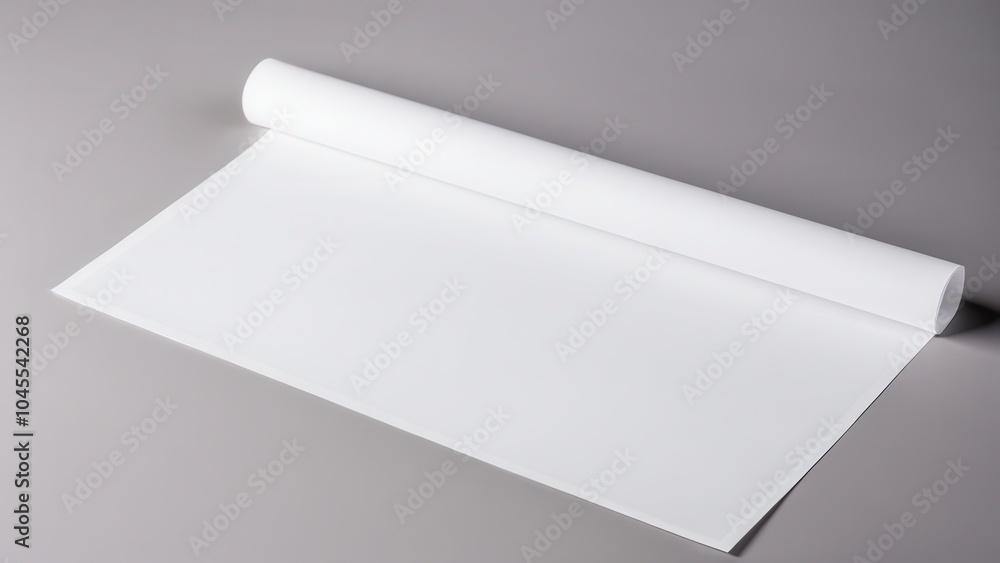 Realistic tracing paper mockup perfect for showcasing branding, logos, or creative designs on translucent paper in a clean, professional presentation. Realistic tracing paper mockup perfect for showcasing branding, logos, or creative designs on translucent paper in a clean, professional presentation.