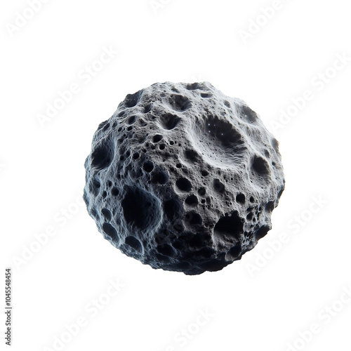 Asteroid rock Isolated In White transparent background, Asteroid PNG   photo