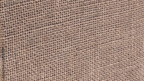 Hessian sackcloth burlap woven texture background. Closeup brown sack texture background. 
