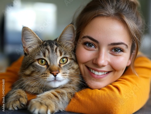 Pets during a veterinary checkup with vets examining them and using medical tools. Highlighting medical examination and care, ideal for veterinary practice promotions and pet health articles. photo