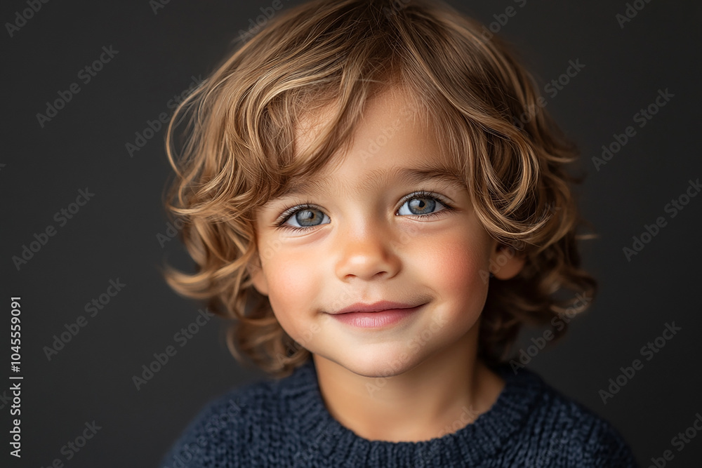 portrait of an white little boy with a smile portrait of an white little boy with a smile