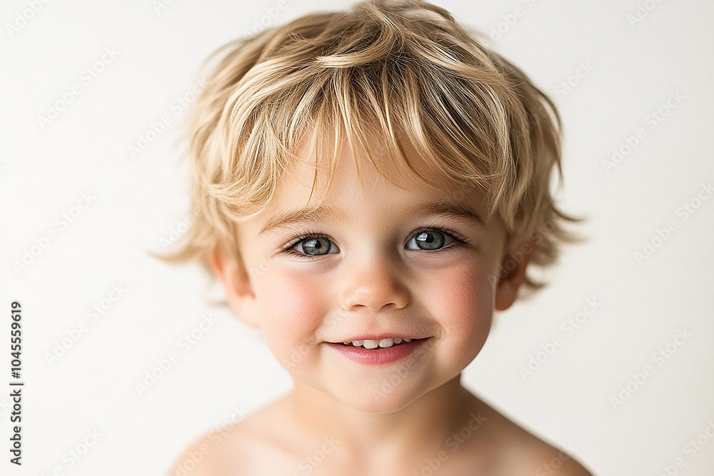 portrait of an white little boy with a smile portrait of an white little boy with a smile