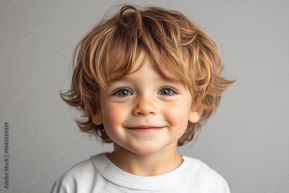 portrait of an white little boy with a smile portrait of an white little boy with a smile