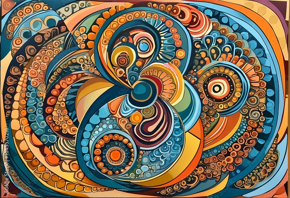 Fototapeta premium zentangle