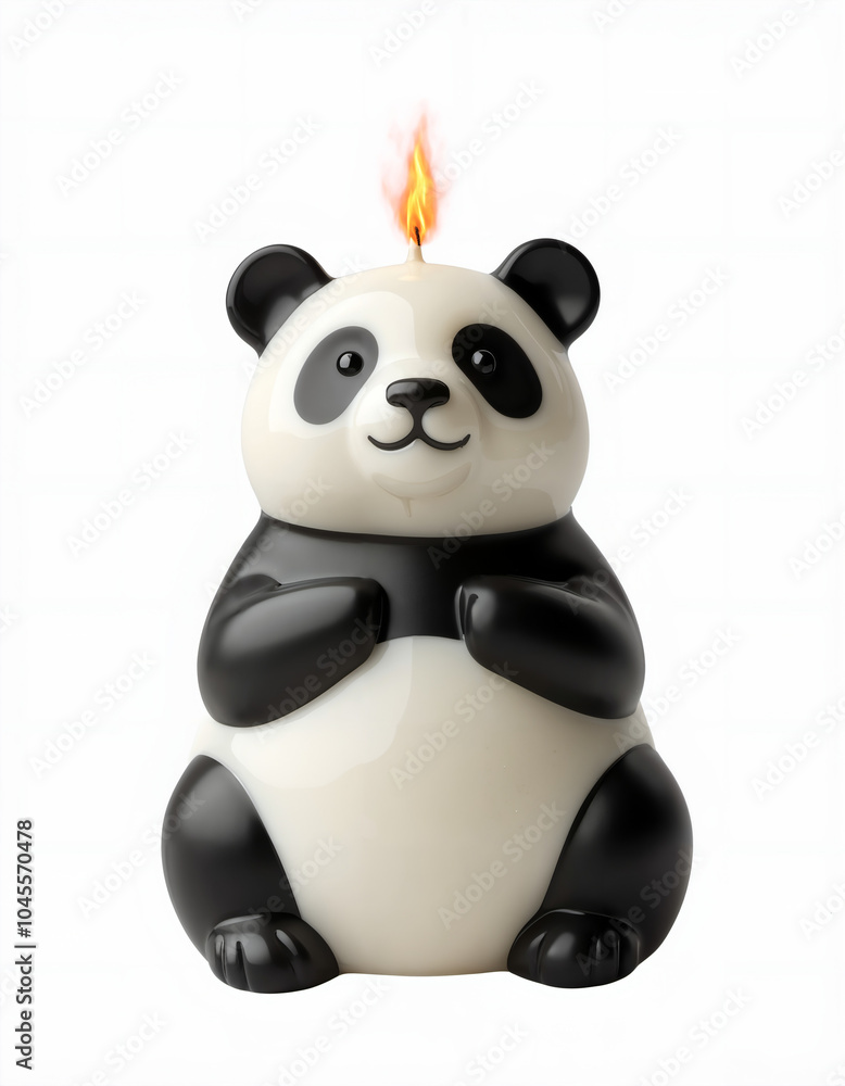 Panda Candle Panda Candle