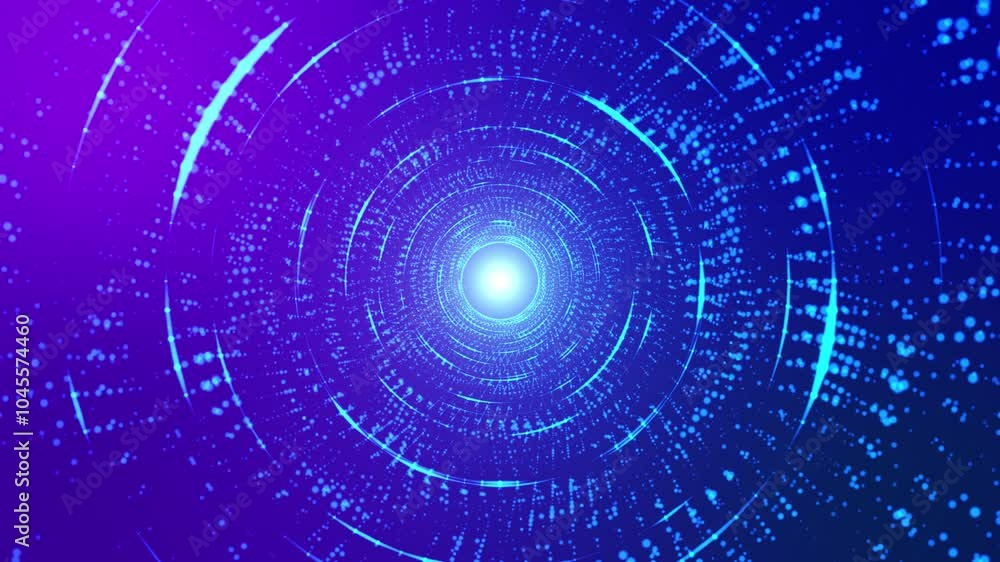 Spiral Technology Background. Looped Video
Spiral Technology Background. Looped Video