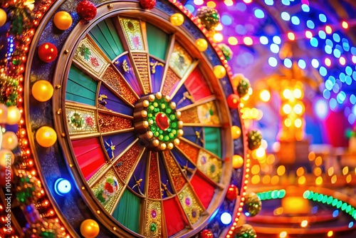 Captivating Lucky Wheel Fortune Game in 4K Resolution for Exciting Gaming Experiences