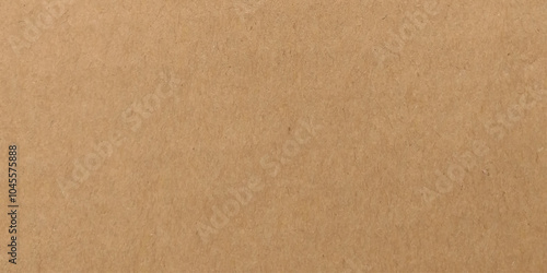 Texture of old organic cardboard, beige paper, background for design, copy space. Recyclable material. background cardboard paper close-up