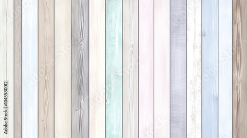 Wooden plank background in pastel colors