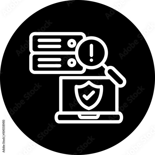 Vulnerability Assessment vector icon style