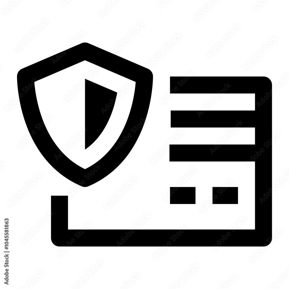 Secure Payment Simple Line Icon. Single icon, line vector icon