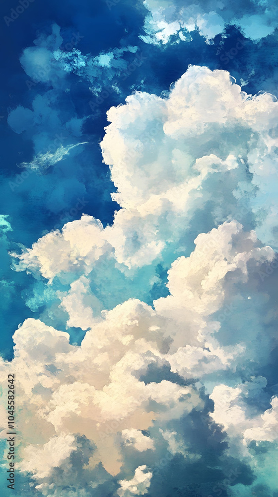 Fototapeta premium Dreamy cloudscape