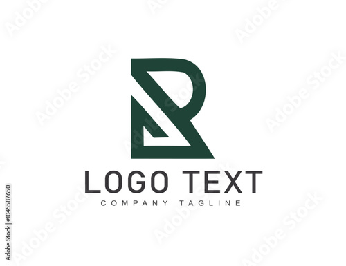 Free Download Business logo with monogram sign r - GFXLoad