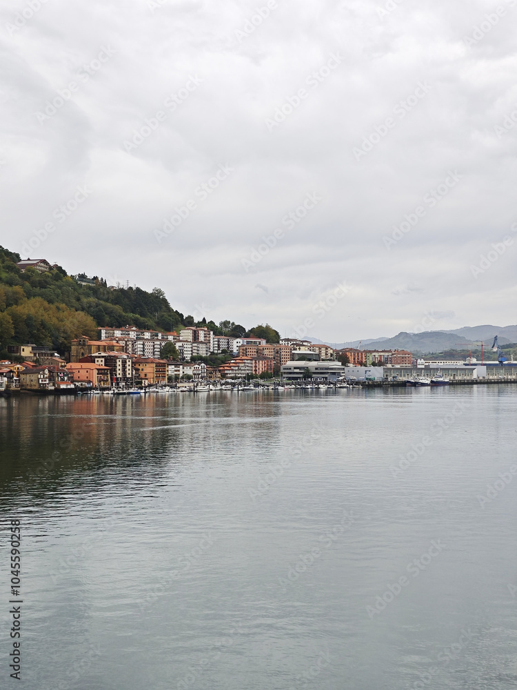 Port in Pasaia village, the Basque Country, Spain