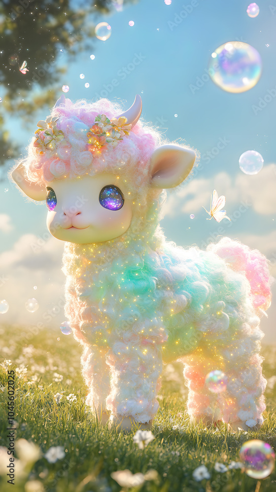Fototapeta premium Fantastic sheep