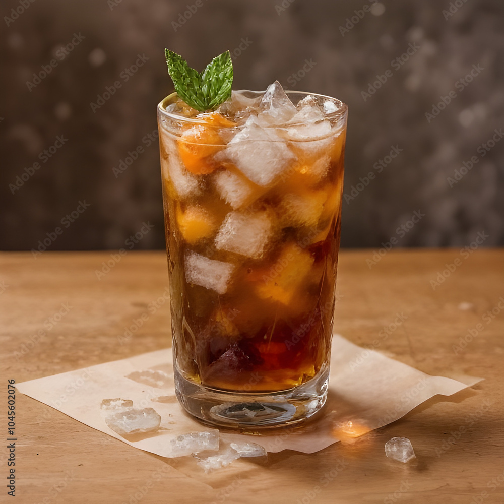 mojito cocktail with ice with beautiful background photography mojito cocktail with ice with beautiful background photography