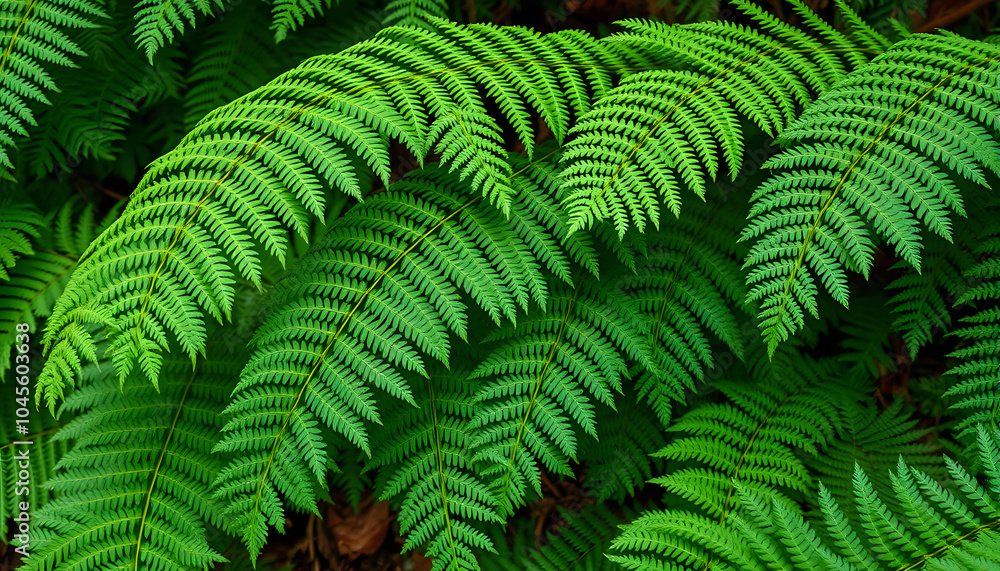 Pteridium aquilinum fern or bracken green leaves in the forest of Tenerife,Canary Islands,Spain isolated with white highlights, png Pteridium aquilinum fern or bracken green leaves in the forest of Tenerife,Canary Islands,Spain isolated with white highlights, png