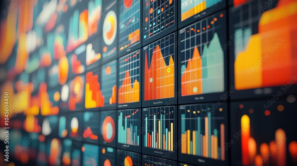 Interactive data visualization key patterns illustrated through dynamic charts and graphs Interactive data visualization key patterns illustrated through dynamic charts and graphs