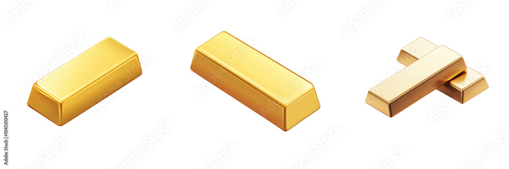 A realistic gold bullion bar isolator on the background
A realistic gold bullion bar isolator on the background