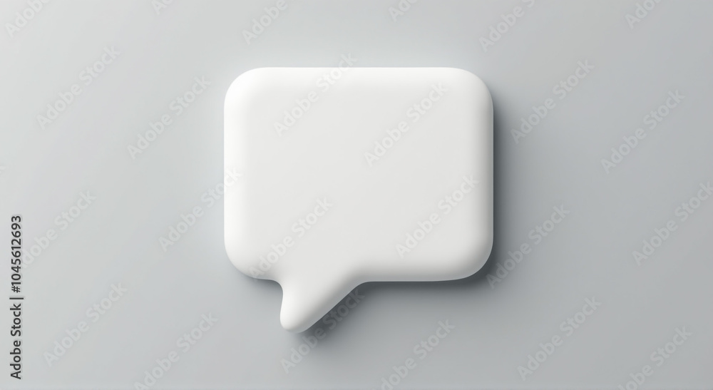 white paper bubble white paper bubble