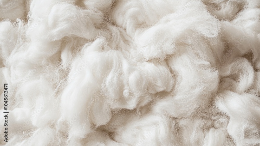 The gentle, cloud-like texture of white wool, creating a seamless, fluffy background perfect for cozy and soft design themes. The gentle, cloud-like texture of white wool, creating a seamless, fluffy background perfect for cozy and soft design themes.