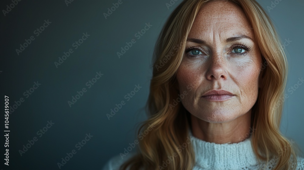 portrait of a mature woman