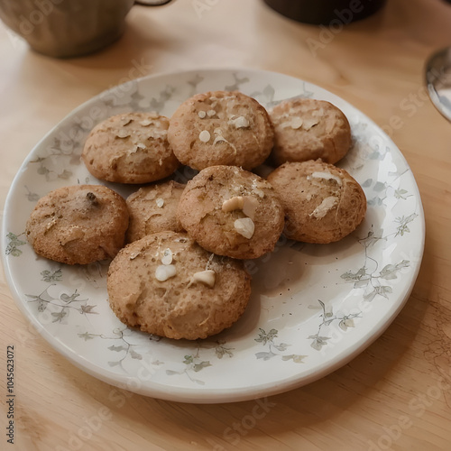 delicious chocolate chip cookies food photography