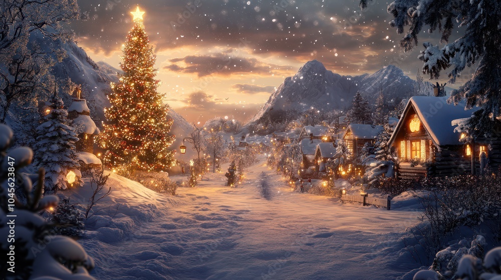 Fototapeta premium Christmas board