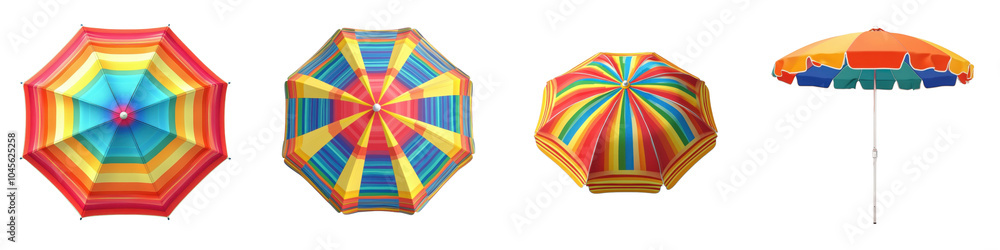 Umbrellas in Different Colors and Designs Umbrellas in Different Colors and Designs